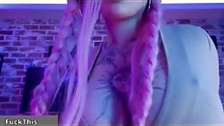 Close up languid slobbery throat romantic gentle blowjob cumshot in mouthrkaccy Thumbnail
