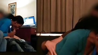 Horny African sucks dick and gets fucked in an interracial video Thumbnail