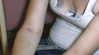 Haggard Whore Double Fucked in Crack Motel Thumbnail