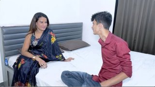Hot desi girl fucks ex-boyfriend hard at home - big tits, ass pussy action Thumbnail