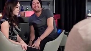 Busty cougar makes stepdaughter watch how she handles her bf Thumbnail