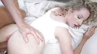 Moist pussy gets annihilated by a thick 10pounder Thumbnail