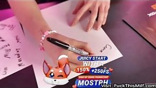 Porn model fucked by biggest fan at venus berlin Thumbnail