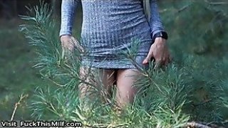Real outdoor fucking and pussy licking with big boobs teen Thumbnail