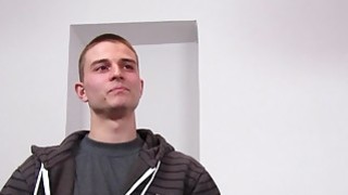 Fit guy bangs busty Milf female agent in casting Thumbnail