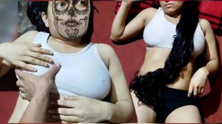Desi bengali bhabhi hardcore fuck - alone at home before night party - full hd video Thumbnail