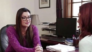 Teen Ashlyn Molloy fucks professor Sovereign Syre with a strapon Thumbnail